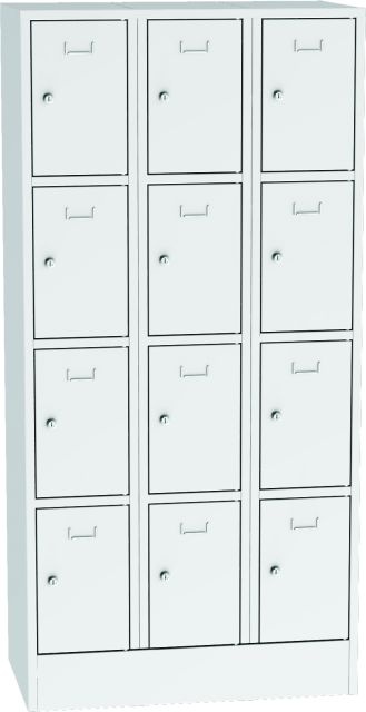 KOVOS šatní skříň s boxy SBS 33 12