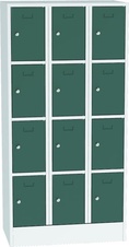 KOVOS šatní skříň s boxy SBS 33 12