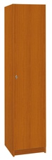 Šatní skříň lamino 1-dveřová T1970, dekor třešeň