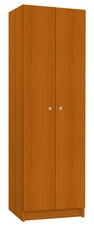 Šatní skříň lamino 2-dveřová T1970, dekor třešeň