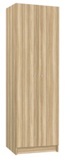 Šatní skříň lamino 2-dveřová T1970, dekor jasan Blonde Surfside