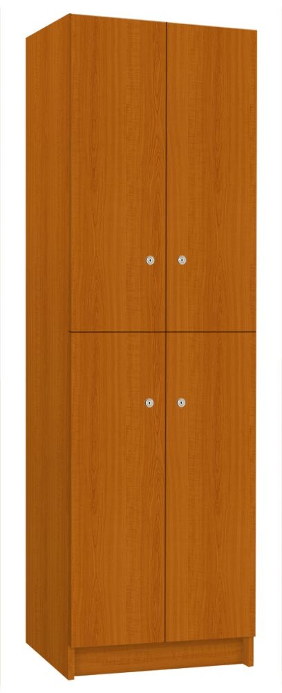 TRITON šatní skříň lamino se 4 boxy T1970, dekor třešeň