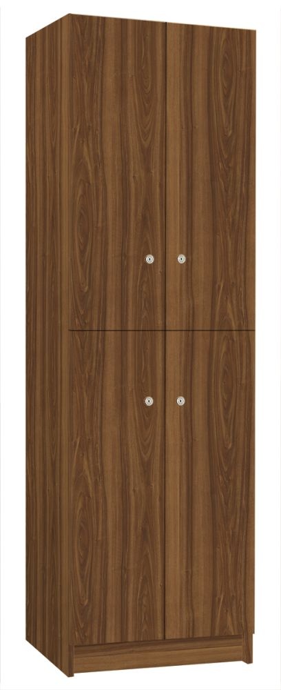 TRITON šatní skříň lamino se 4 boxy T1970, dekor ořech