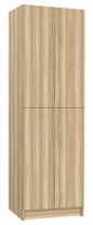 TRITON šatní skříň lamino se 4 boxy T1970, dekor jasan Blonde Surfside