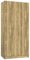 TRITON šatní skříň lamino se 6 boxy T1970, dekor dub Baroque Gold