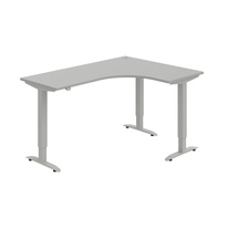 HOBIS trigon elektr.stavitelný stůl stand.ovlad. - MST 2 60 L, šedá