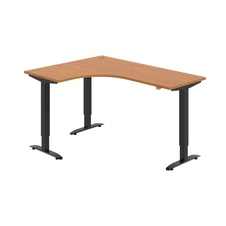 HOBIS trigon elektr.stavitelný stůl stand.ovlad. - MST 2 60 P, olše