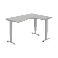 HOBIS trigon elektr.stavitelný stůl stand.ovlad. - MST 3 2005 L, šedá