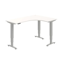 HOBIS trigon elektr.stavitelný stůl paměť.ovlad. - MST 3M 60 L, bílá