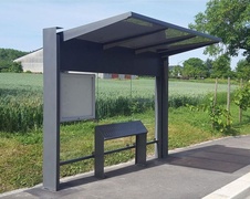 Autobusová zastávka KUB bez bočnic 3000 mm