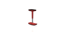 Balanční stolička LEO s červenou konstrukcí