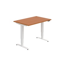 HOBIS výškově  stavitelný stůl 120 cm, paměť.ovlad. - MOTION MS 3M 1200, třešeň