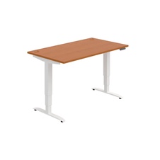 HOBIS výškově  stavitelný stůl 140 cm, paměť.ovlad. - MOTION MS 3M 1400, třešeň