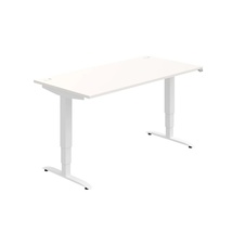 HOBIS výškově stavitelný stůl  MOTION MS 3 1600, stand.ovládání, bílá