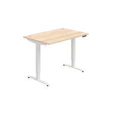 HOBIS výškově  stavitelný stůl 120 cm, paměť.ovlad. - MOTION MS 2M 1200, akát