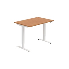 HOBIS výškově  stavitelný stůl 120 cm, paměť.ovlad. - MOTION MS 2M 1200, olše