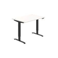 HOBIS výškově  stavitelný stůl 120 cm, paměť.ovlad. - MOTION MS 2M 1200, bílá