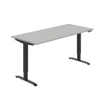 HOBIS výškově  stavitelný stůl 180 cm, paměť.ovlad. - MOTION MS 2M 1800, šedá