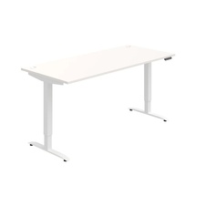 HOBIS výškově  stavitelný stůl 180 cm, paměť.ovlad. - MOTION MS 2M 1800, bílá