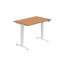 HOBIS výškově  stavitelný stůl 120 cm, paměť.ovlad. - MOTION MS 3M 1200, olše