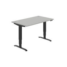 HOBIS výškově  stavitelný stůl 140 cm, paměť.ovlad. - MOTION MS 3M 1400, šedá