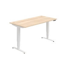 HOBIS výškově  stavitelný stůl 160 cm, paměť.ovlad. - MOTION MS 3M 1600, akát