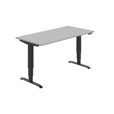 HOBIS výškově  stavitelný stůl 160 cm, paměť.ovlad. - MOTION MS 3M 1600, šedá
