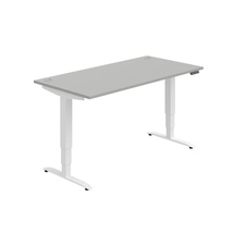 HOBIS výškově  stavitelný stůl 160 cm, paměť.ovlad. - MOTION MS 3M 1600, šedá