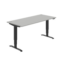 HOBIS výškově  stavitelný stůl 180 cm, paměť.ovlad. - MOTION MS 3M 1800, šedá