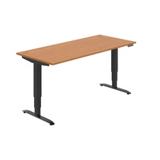 HOBIS výškově  stavitelný stůl 180 cm, paměť.ovlad. - MOTION MS 3M 1800, olše