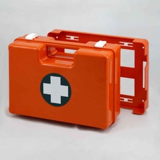 Plastový kufr první pomoci malý KP 2 s náplní STD