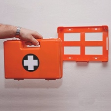 Plastový kufr první pomoci malý KP 2 s náplní STD