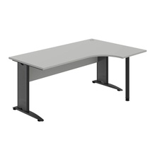 HOBIS kancelářský stůl pracovní, sestava levá - CE 1800 60 L, šedá