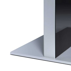Digitální tenký totem s monitorem Samsung 50", černý, dotyková fólie