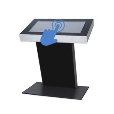 Digitální kiosek 43" černý, s monitorem, dotyková fólie