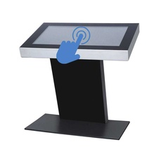 Digitální kiosek 50" černý, s monitorem, dotyková fólie