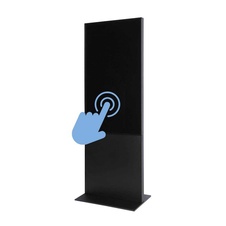 Digitální totem Smart Line 55" černý, s monitorem, dotyková fólie