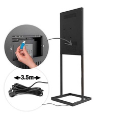 Digitální totem Sky s monitorem Samsung 43"