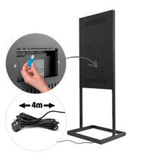 Digitální totem Sky s monitorem Samsung 55"