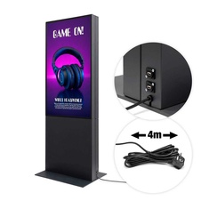 Digitální totem Smart Line Oboustranný s monitorem Samsung 50", černá