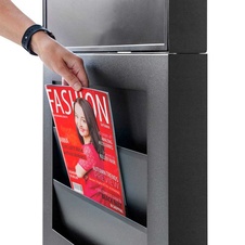 Digitální totem Smart Line 43" s kapsou 6xA4, černá