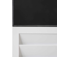 Digitální totem Smart Line 43" s kapsou 6xA4, bílá, dotyková fólie