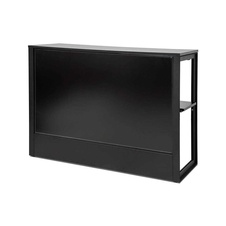 Digitální promostolek Futuro s monitorem Samsung QM55B na šířku, černá
