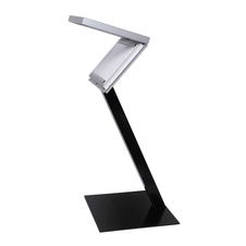Venkovní MENU stojan A3 s LED osvětlením, černá