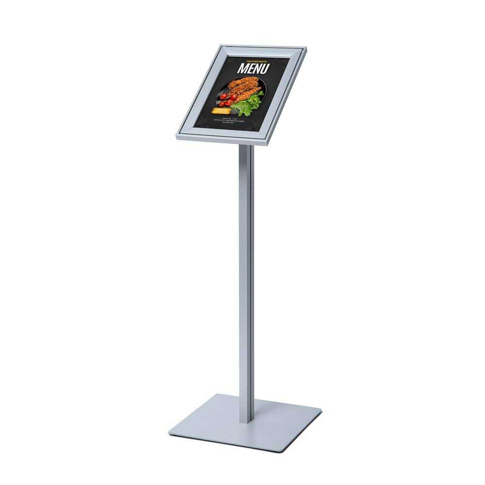 Menu Board Compasso s klaprámem A4, ostrý roh, profil 37 mm