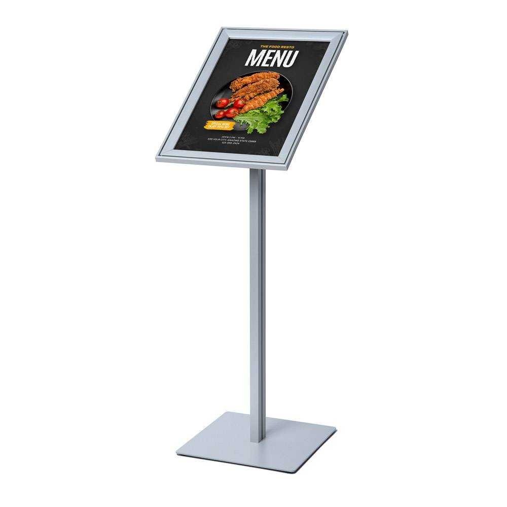 Menu Board Compasso s klaprámem A3, ostrý roh, profil 37 mm