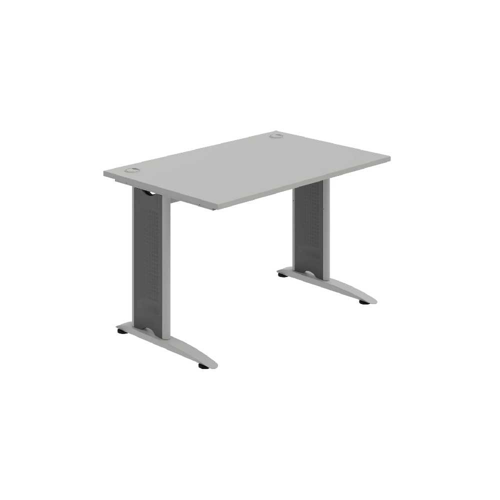 HOBIS kancelářský stůl pracovní rovný - FS 1200, šedá