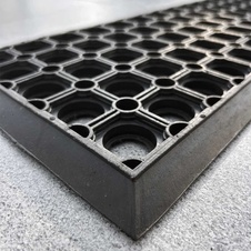 Gumová rohož na schody Honeycomb