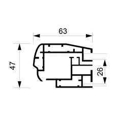 Venkovní vitrína SCT24xA4