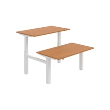 HOBIS párový výškově stavitelný stůl  MOTION DUAL MSD 2 1400, stand.ovládání, olše